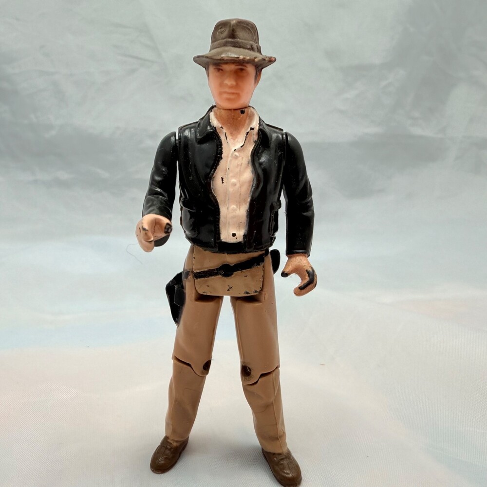 Kenner Raiders Of The Lost Ark Indiana Jones Figure No Thumb 1982 arm works 3.75